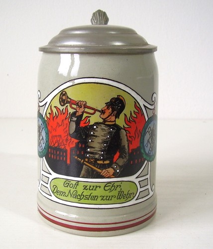 Antiker seltener feuerwehr - antiker,