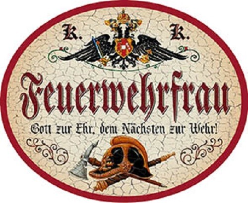 Feuerwehrfrau - , +