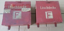 Löschdecke Metall Kasten