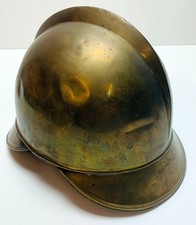 Messinghelm Feuerwehrhelm