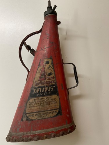Antiker feuerlöscher optimus - antiker,